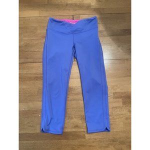 Lilly Pulitzer Luxletic UPF 50 Weekender Women S Crop Legging Purple‎ Stretch